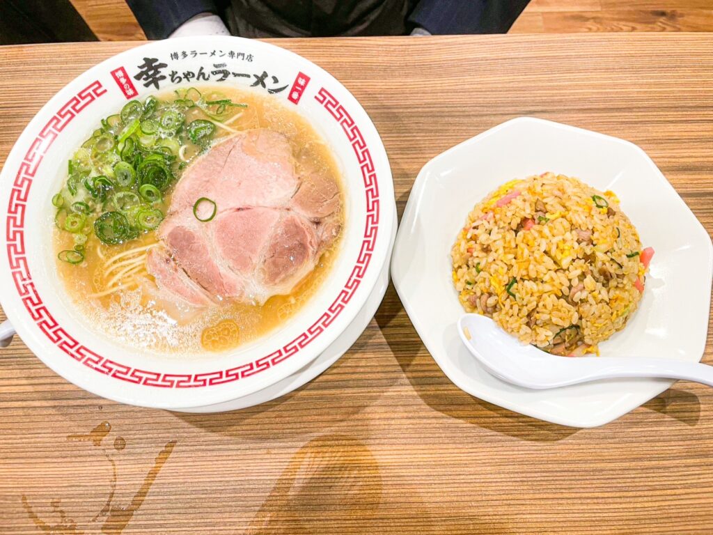 ラーメンとチャーハン