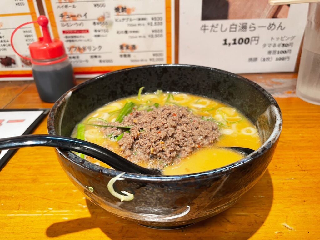 牛骨ラーメン