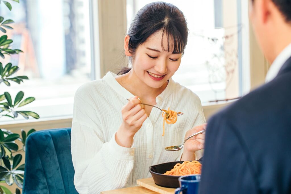 ランチ食べる