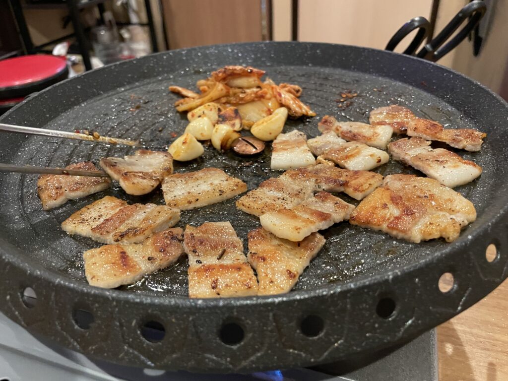 サムギョプサル焼き