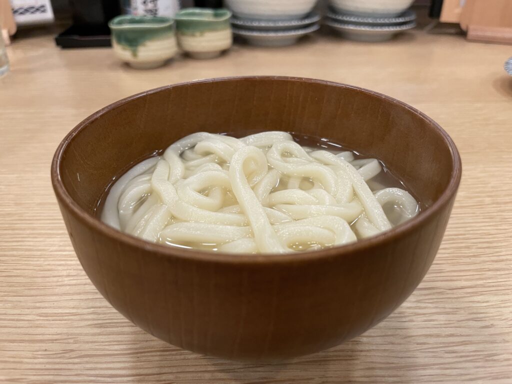 素うどん