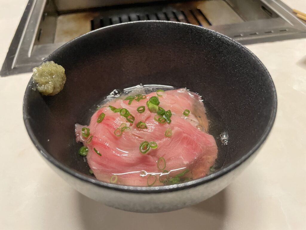 肉茶漬け