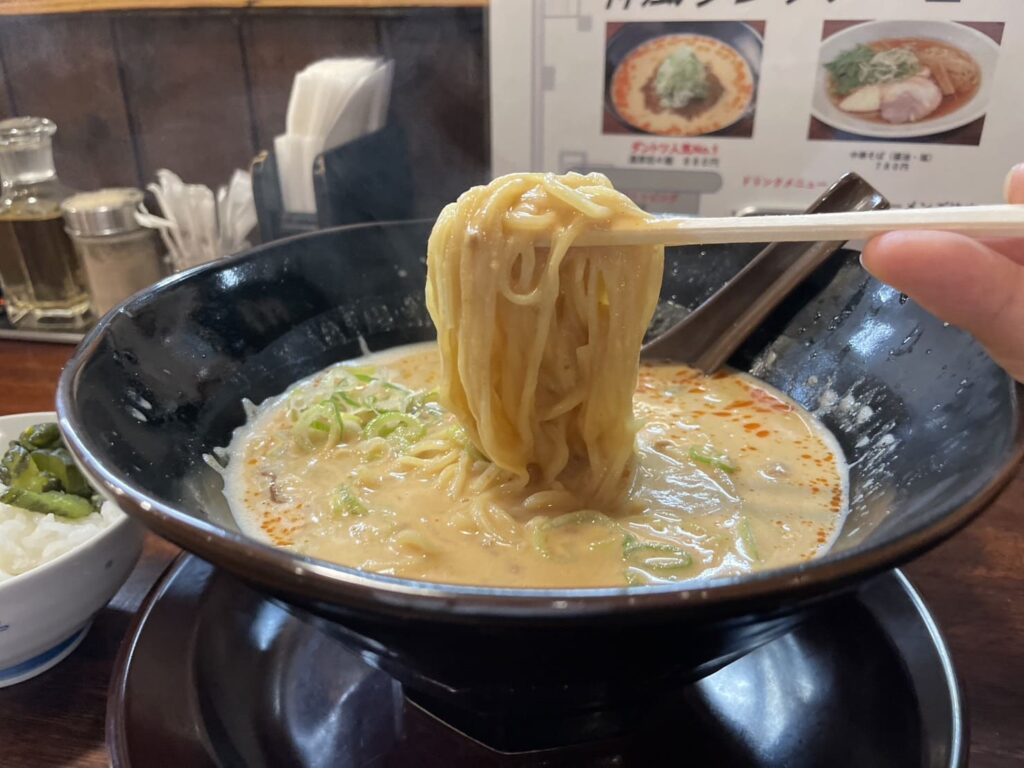 麺上げ