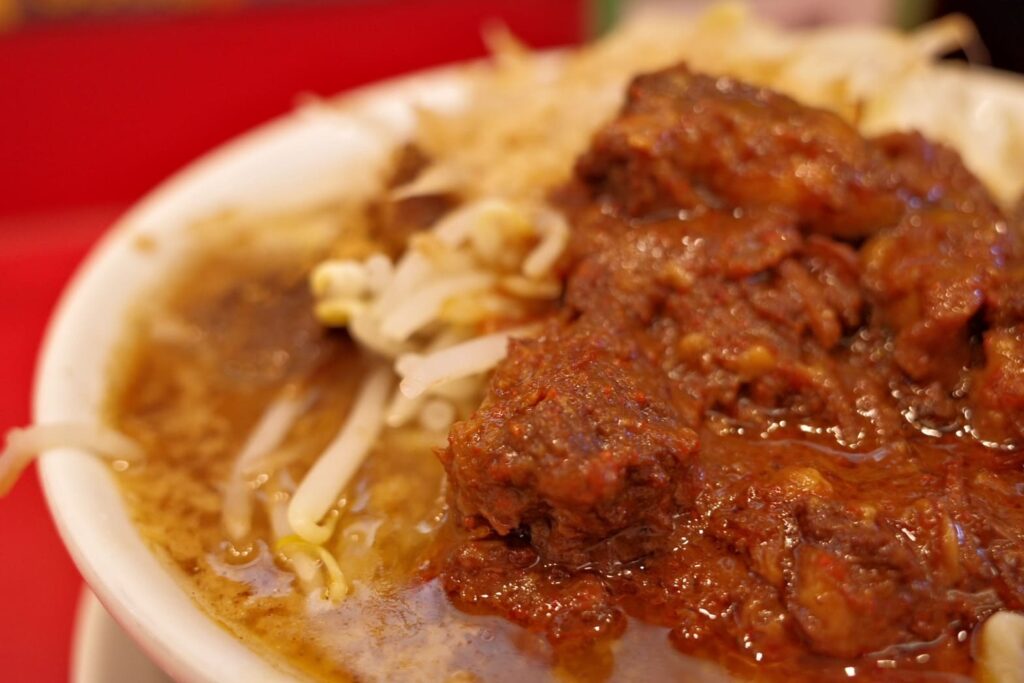 拡大ラーメン