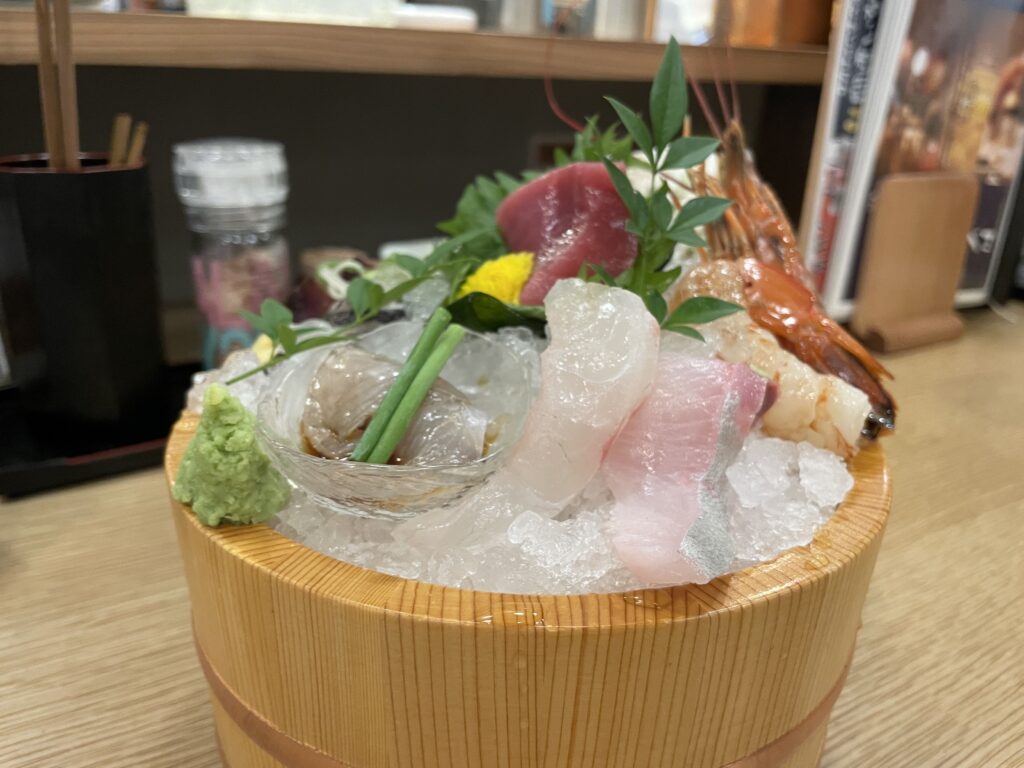 刺身盛り合わせ