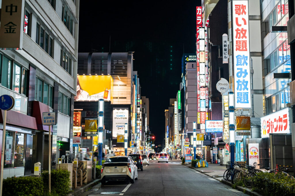 夜の町