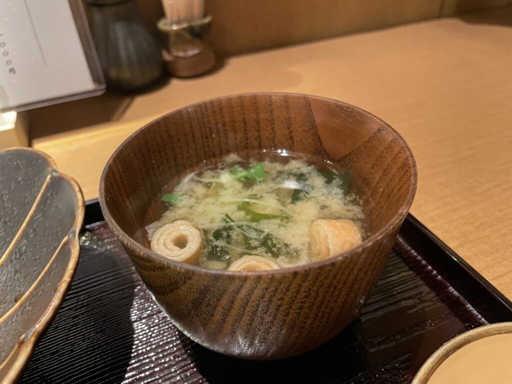 味噌汁のみ